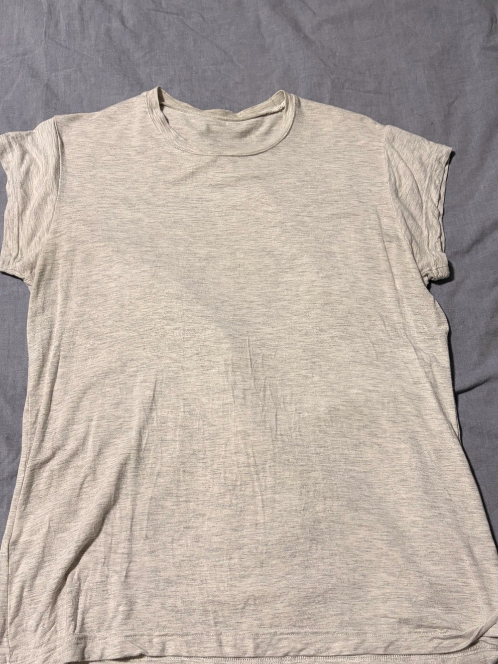 β¨3/$30Women's Crewneck Tee - Light Gray